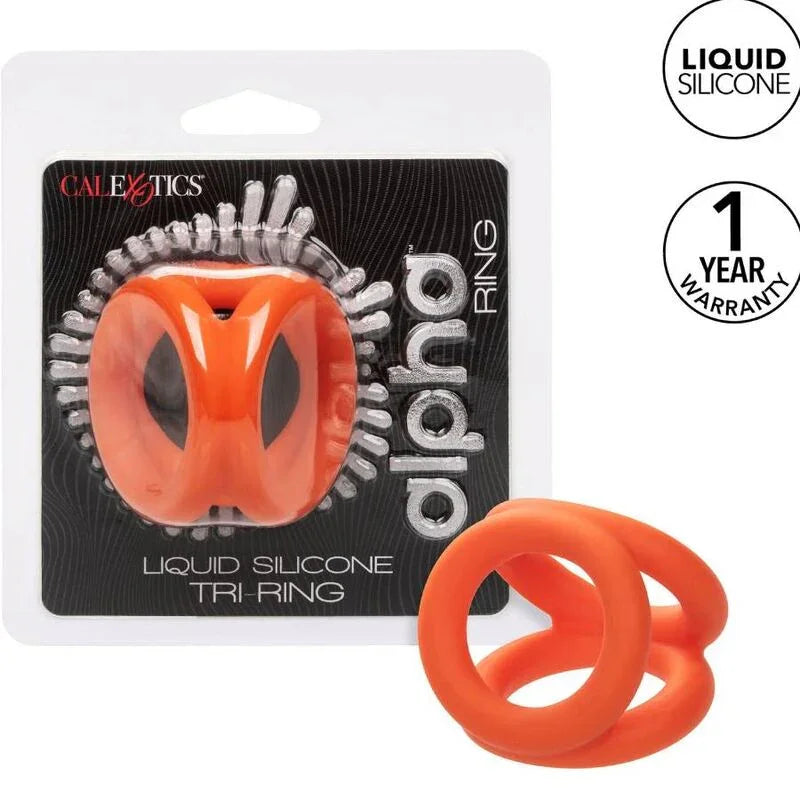 CALEXOTICS - ALPHA TRIPLE ANILLO NARANJA - Nuvica