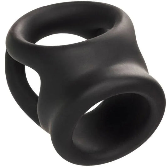 CALEXOTICS - ALPHA ANILLO DE JAULA DOBLE NEGRO - Nuvica