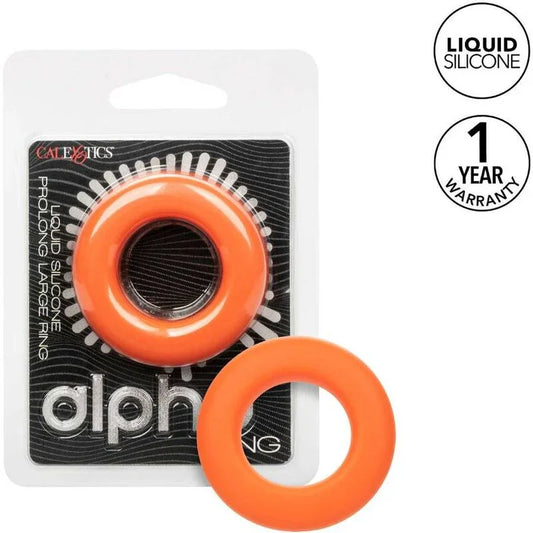 CALEXOTICS - ALPHA ANILLO PROLONG GRANDE NARANJA - Nuvica