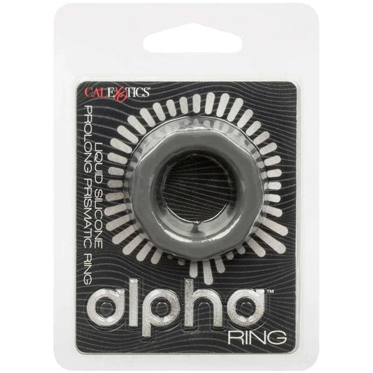 CALEXOTICS - ALPHA ANILLO PROLONG PRISMTICO GRIS - Nuvica