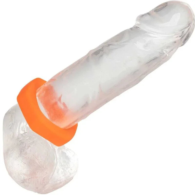 CALEXOTICS - ALPHA ANILLO PROLONG SEXGONO NARANJA - Nuvica