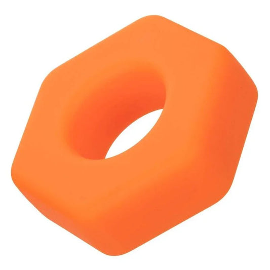 CALEXOTICS - ALPHA ANILLO PROLONG SEXGONO NARANJA - Nuvica