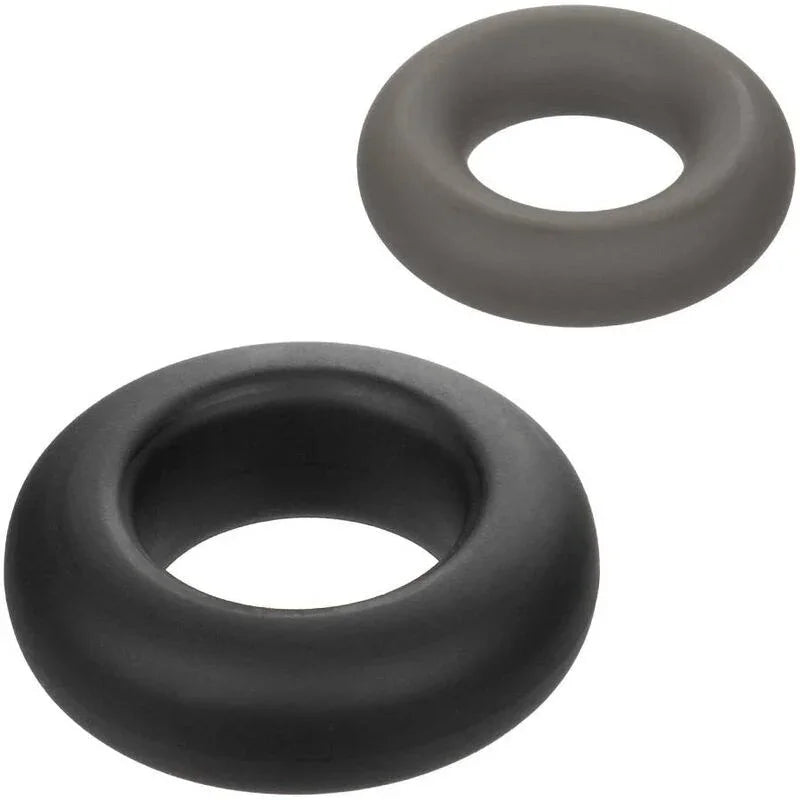 CALEXOTICS - ALPHA SET DE 2 ANILLOS PROLONG GRIS - Nuvica