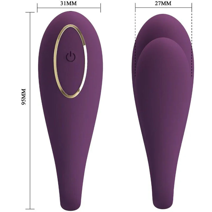 PRETTY LOVE - AUGUST VIBRADOR DOBLE PLACER APP REMOTE - Nuvica