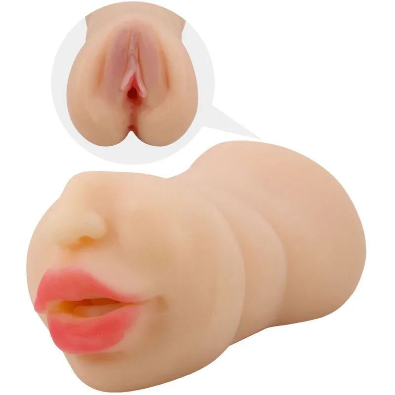 CRAZY BULL - ZOEY MASTUBADOR EN FORMA DE VAGINA DOBLE ENTRADA - Nuvica