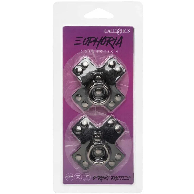 CALEXOTICS - EUPHORIA PEZONERAS JUNTA TÓRICA NEGRO - Nuvica