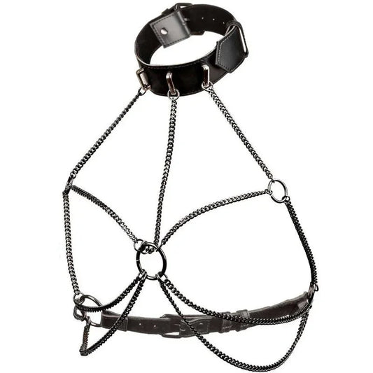 CALEXOTICS - EUPHORIA ARNÉS DE CUELLO DE CADENA - Nuvica