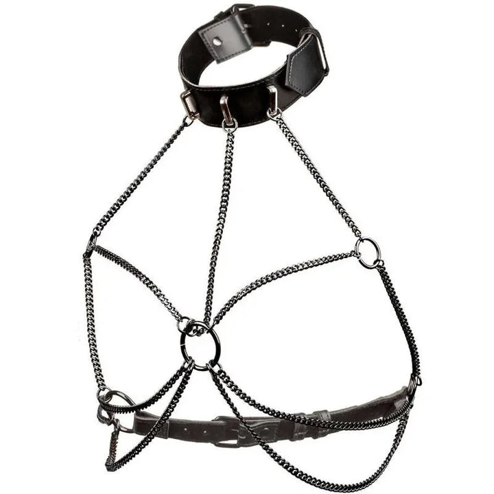 CALEXOTICS - EUPHORIA ARNÉS DE CUELLO DE CADENA TALLA GRANDE - Nuvica