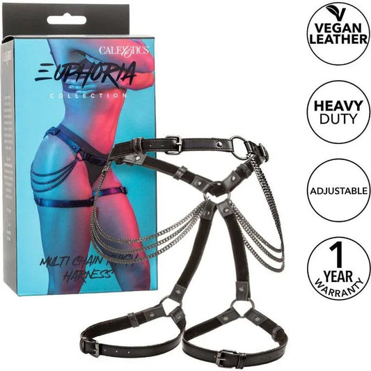 CALEXOTICS - EUPHORIA ARNÉS DE MUSLO CADENA - Nuvica
