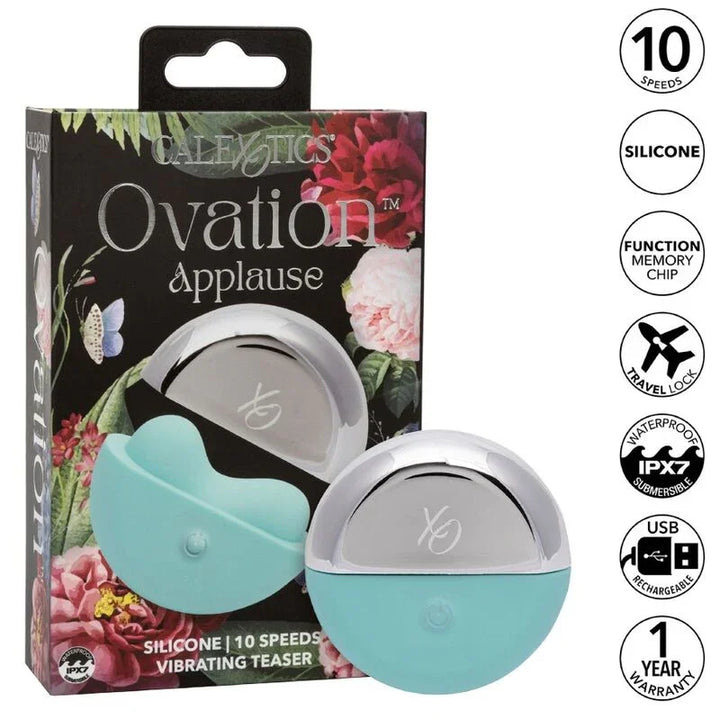 CALEXOTICS - OVATION APPLAUSE ESTIMULADOR VERDE AGUA - Nuvica