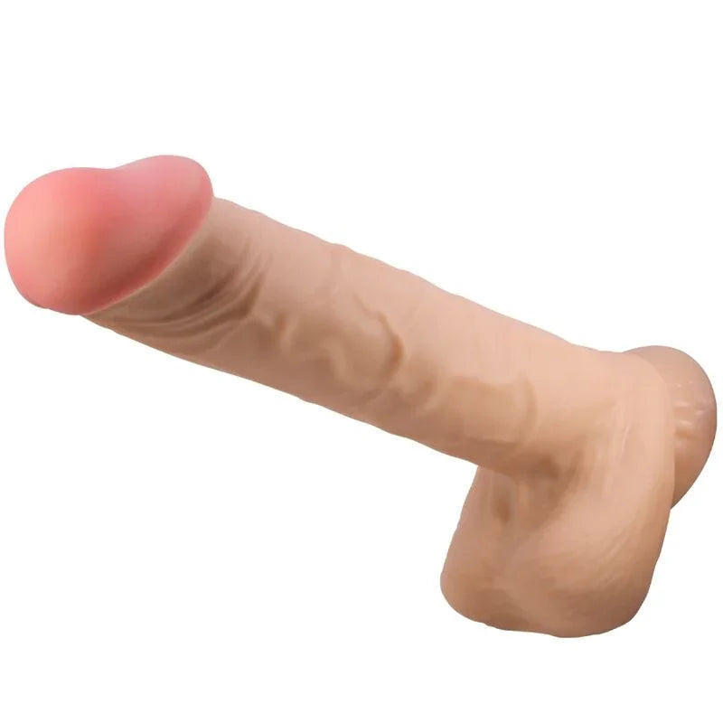 PRETTY LOVE - SLIDING SKIN SERIES DILDO REALÍSTICO CON VENTOSA PIEL DESLIZANTE 26 CM - Nuvica