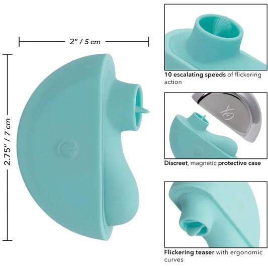 CALEXOTICS - OVATION RAVE ESTIMULADOR VERDE AGUA - Nuvica