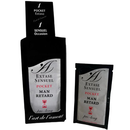 EXTASE SENSUAL - POCKET RETARDANTE MASCULINO 10 ML - Nuvica