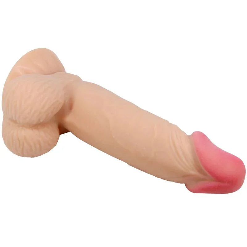PRETTY LOVE - SLIDING SKIN SERIES DILDO REALÍSTICO CON VENTOSA PIEL DESLIZANTE 19.4 CM - Nuvica