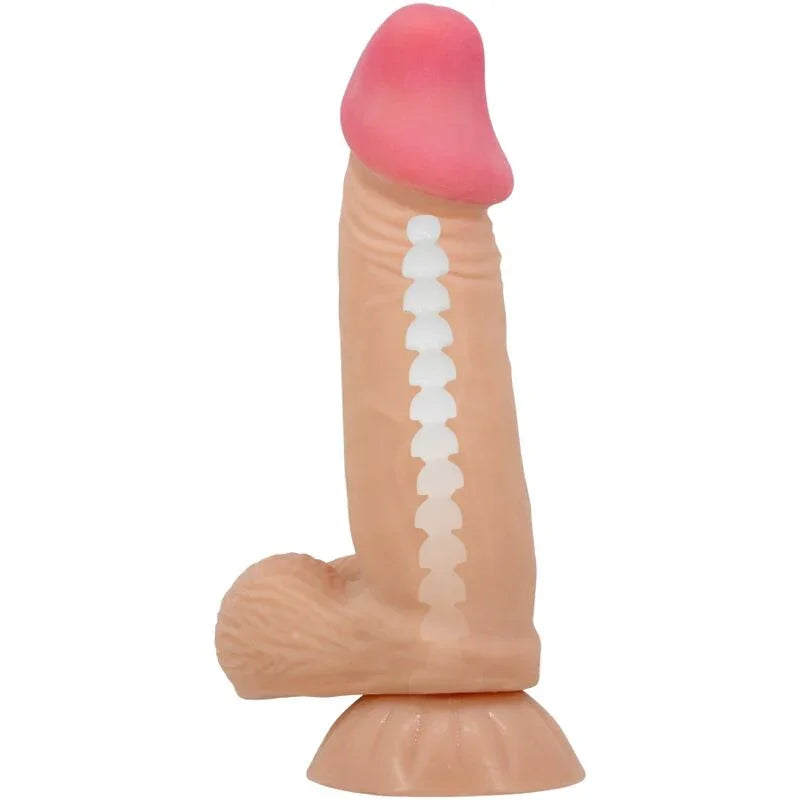 PRETTY LOVE - SLIDING SKIN SERIES DILDO REALÍSTICO CON VENTOSA PIEL DESLIZANTE 19.4 CM - Nuvica
