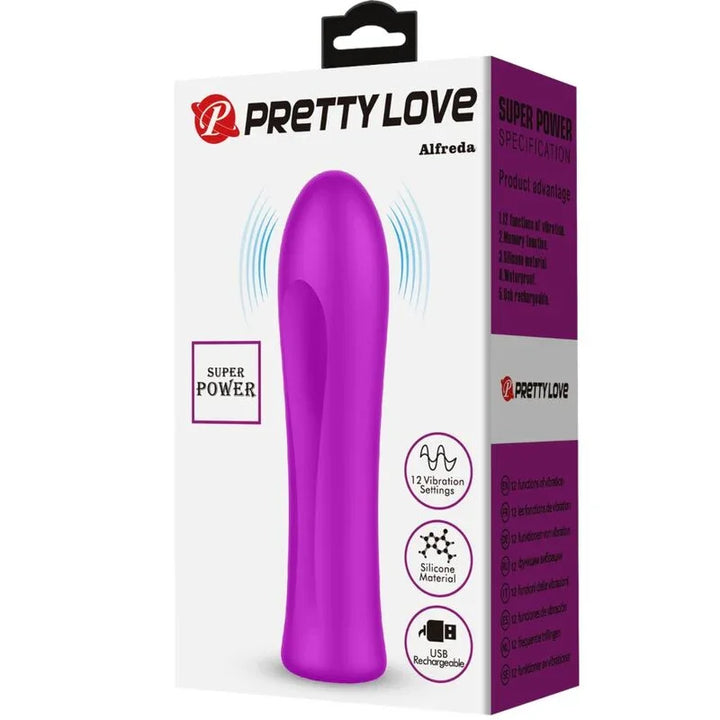 PRETTY LOVE - ALFREDA VIBRADOR SUPER POWER VIOLETA - Nuvica