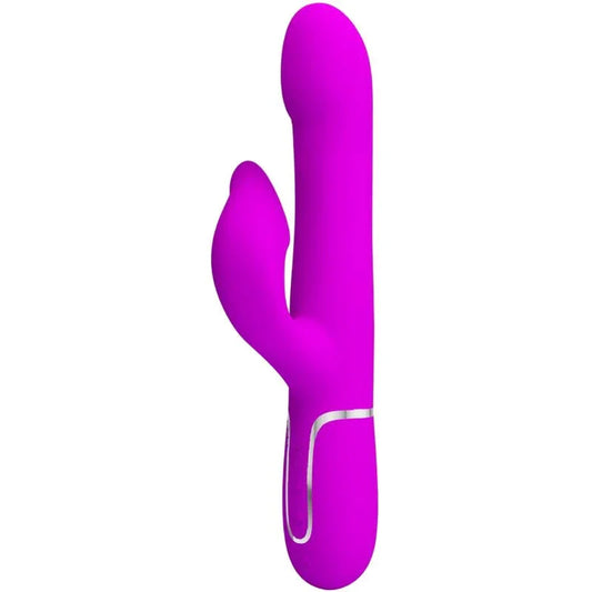 PRETTY LOVE - VIBRADOR RABBIT PERLAS VIOLETA - Nuvica