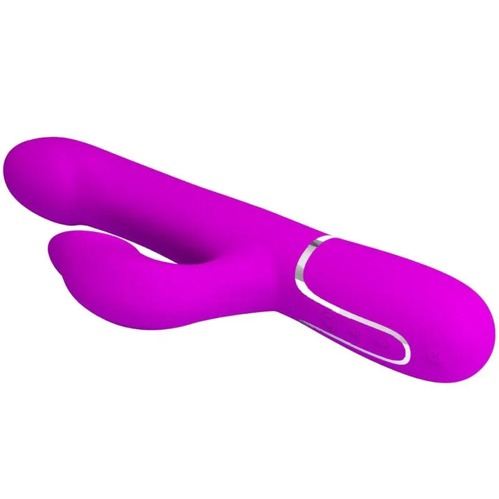 PRETTY LOVE - VIBRADOR RABBIT PERLAS VIOLETA - Nuvica