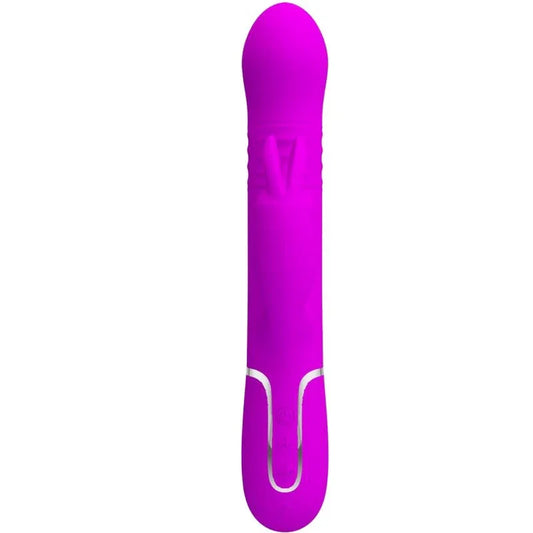 PRETTY LOVE - VIBRADOR COALE RABBIT PERLAS VIOLETA - Nuvica