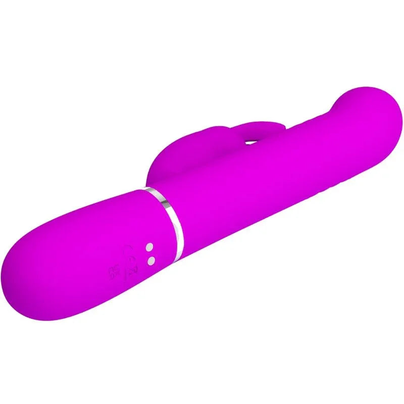 PRETTY LOVE - VIBRADOR COALE RABBIT PERLAS VIOLETA - Nuvica