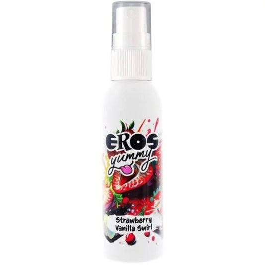 EROS - YUMMY SPRAY CORPORAL STRAWBERRY VAINILLA SWIRL 50 ML - Nuvica