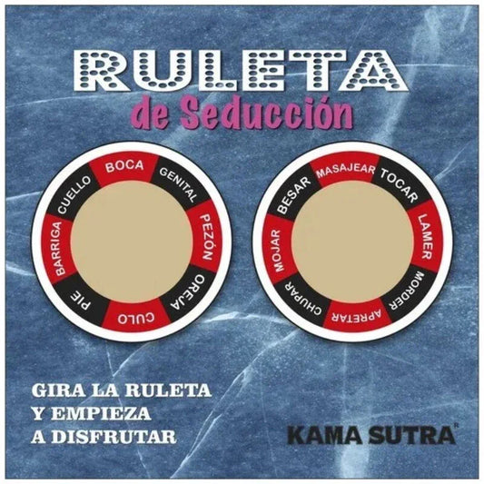 DIABLO PICANTE - RULETA DE LA SEDUCCIÓN JUEGO KAMASUTRA - Nuvica