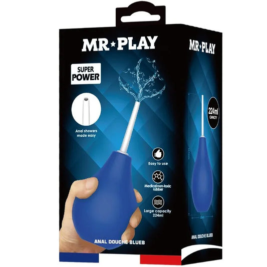 MR PLAY - DUCHA ANAL BLUEB SUPER POWER AZUL - Nuvica