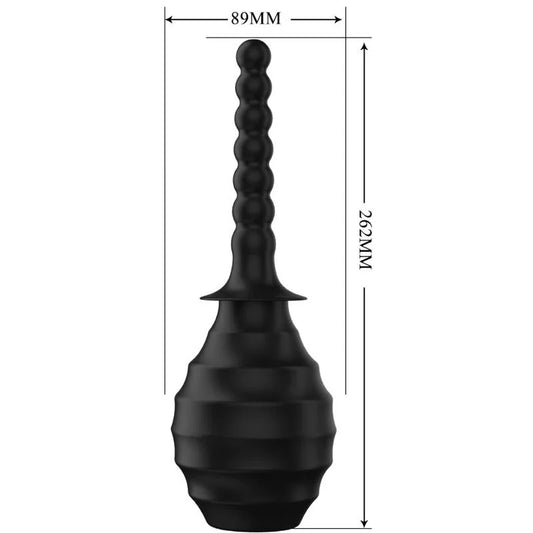 MR PLAY - DUCHA ANAL BLKM7 SUPER POWER NEGRO - Nuvica