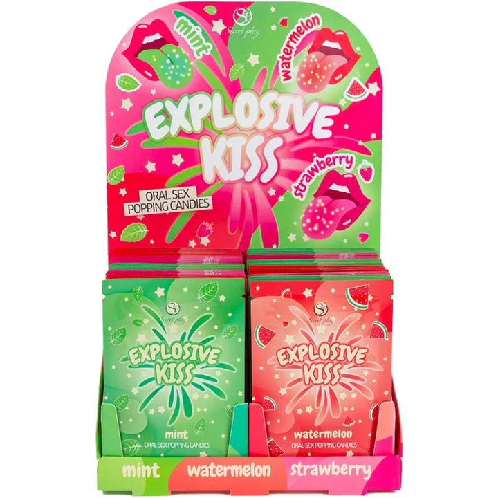 SECRET PLAY - EXPOSITOR CARAMELOS EXPLOSIVOS (48 UNIDADES) - Nuvica