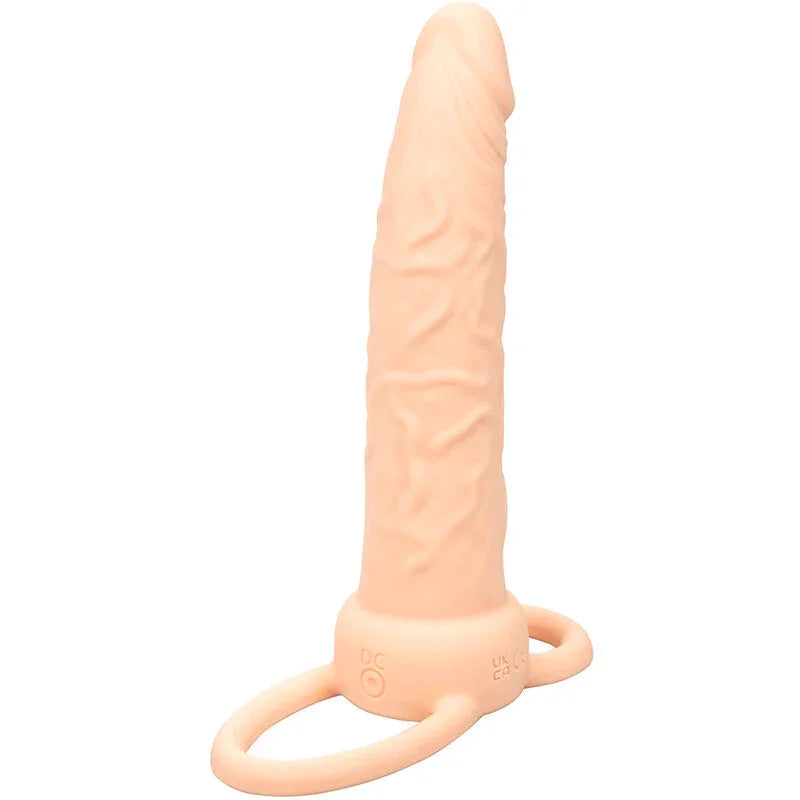CALEXOTICS - PERFORMANCE MAXX DOBLE PENETRADOR RECARGABLE PIEL CLARO - Nuvica