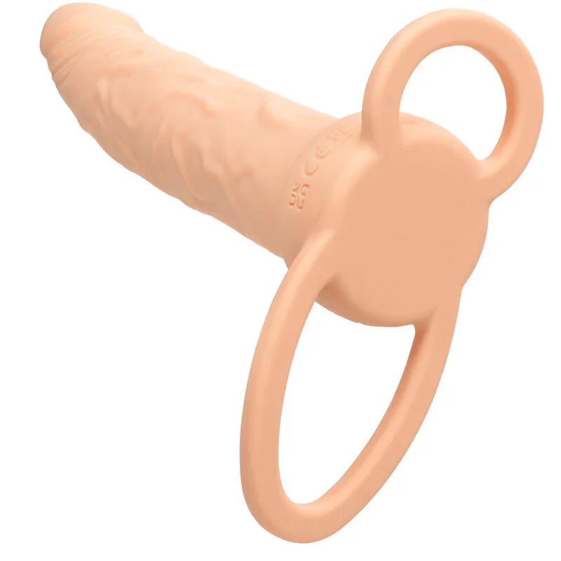 CALEXOTICS - PERFORMANCE MAXX DOBLE PENETRADOR RECARGABLE PIEL CLARO - Nuvica