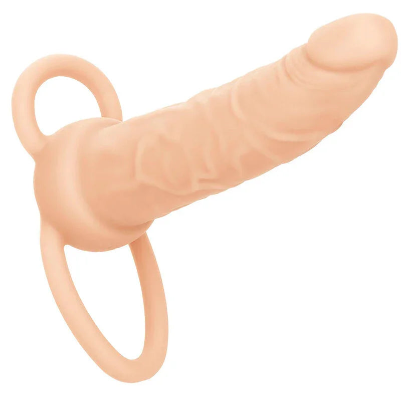 CALEXOTICS - PERFORMANCE MAXX DOBLE PENETRADOR RECARGABLE PIEL CLARO - Nuvica