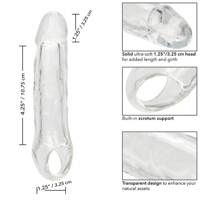CALEXOTICS - PERFORMANCE MAXX EXTENSIÓN CLARA 5,5 TRANSPARENTE - Nuvica