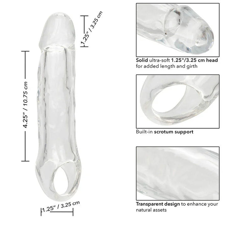 CALEXOTICS - PERFORMANCE MAXX EXTENSIÓN CLARA 5,5 TRANSPARENTE - Nuvica