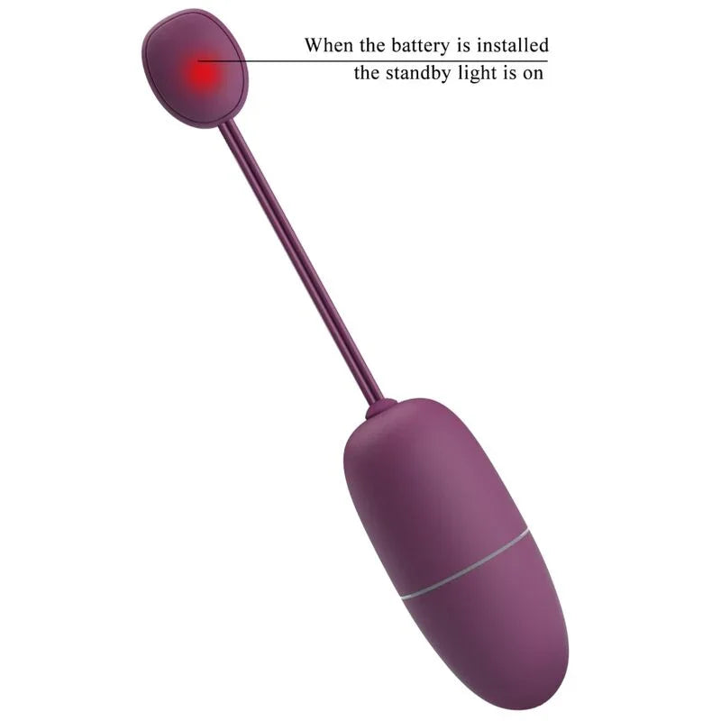 PRETTY LOVE - NYMPH HUEVO VIBRADOR CONTROLADO POR APP LILA - Nuvica