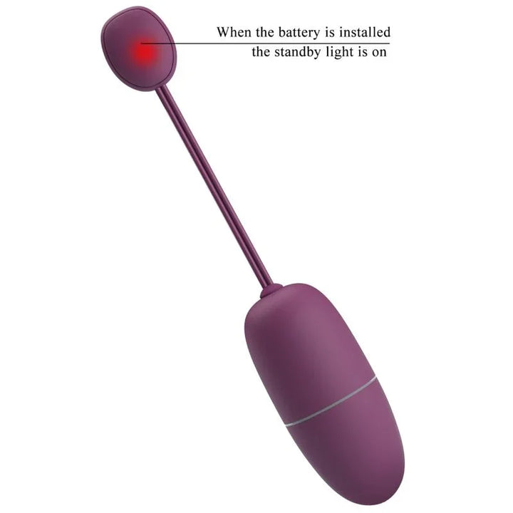 PRETTY LOVE - NYMPH HUEVO VIBRADOR CONTROLADO POR APP LILA - Nuvica