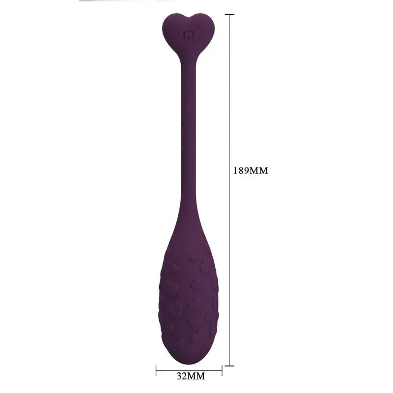 PRETTY LOVE - FISHERMAN HUEVO VIBRADOR LILA CONTROLADO POR APP - Nuvica
