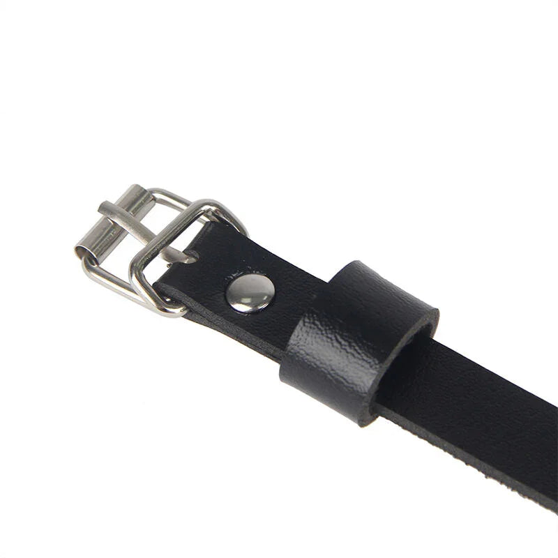 SUBBLIME - ARNÉS CINTURA Y PIERNAS CUERO NEGRO TALLA ÚNICA - Nuvica