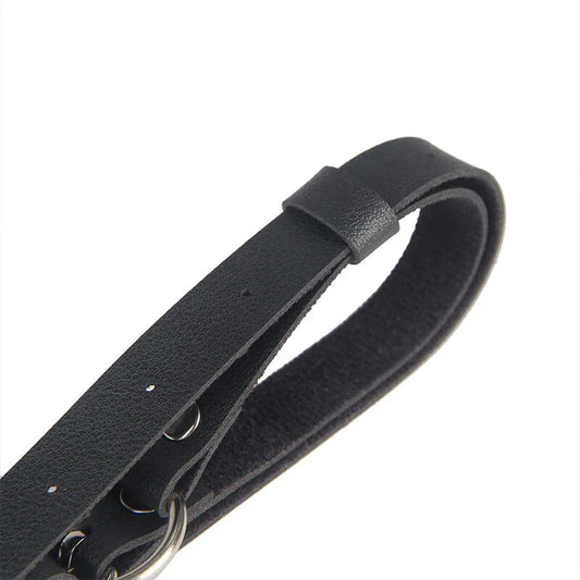 SUBBLIME - ARNÉS FORMA CINTURON CUERO NEGRO TALLA ÚNICA - Nuvica
