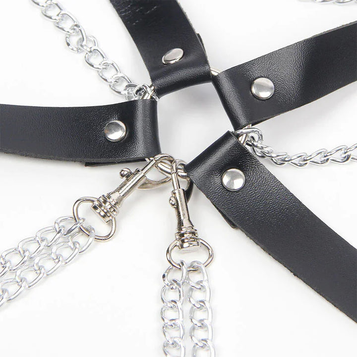 SUBBLIME - ARNÉS SUJETADOR DETALLE CADENAS TALLA ÚNICA - Nuvica
