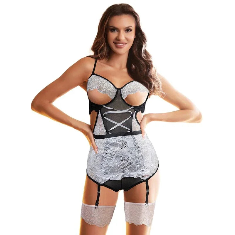 SUBBLIME - DISFRAZ SIRVIENTA BODY S/M - Nuvica