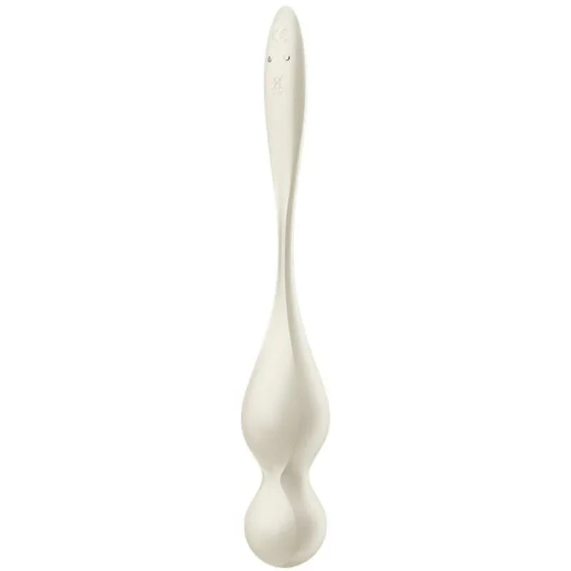 SATISFYER - LOVE BIRDS BOLAS KEGEL VIBRADORAS BLANCO - Nuvica