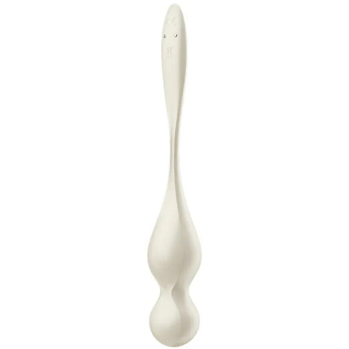 SATISFYER - LOVE BIRDS BOLAS KEGEL VIBRADORAS BLANCO - Nuvica