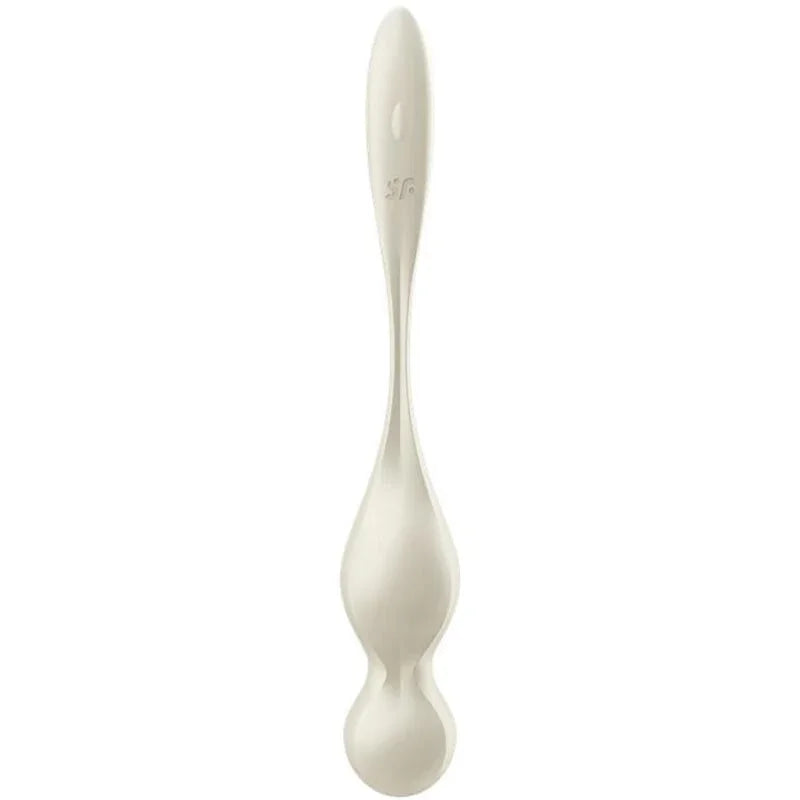 SATISFYER - LOVE BIRDS BOLAS KEGEL VIBRADORAS BLANCO - Nuvica