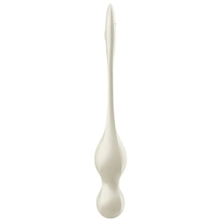 SATISFYER - LOVE BIRDS BOLAS KEGEL VIBRADORAS BLANCO - Nuvica