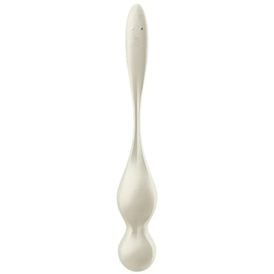 SATISFYER - LOVE BIRDS BOLAS KEGEL VIBRADORAS BLANCO - Nuvica
