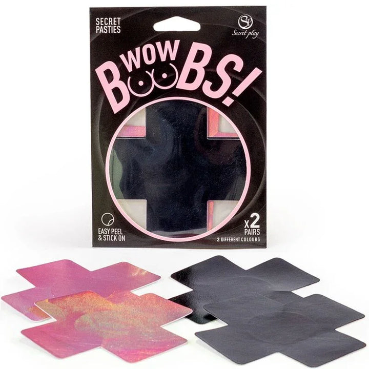 SECRET PLAY - WOW BOOBS! CUBRE PEZONES X - Nuvica