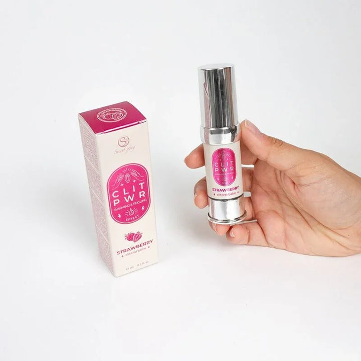 SECRET PLAY - CLIT PWR BLSAMO DE CLITORIS DE FRESA - Nuvica
