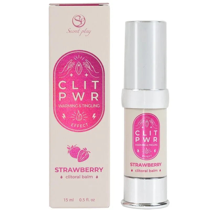 SECRET PLAY - CLIT PWR BLSAMO DE CLITORIS DE FRESA - Nuvica