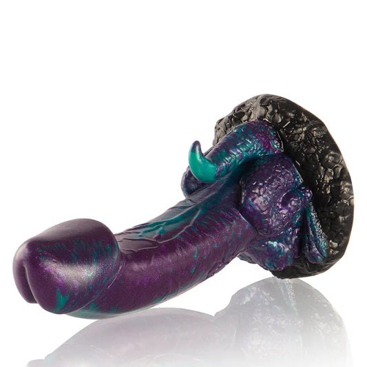 EPIC - BASILISK DILDO DOBLE PLACER ESCAMOSO TAMAÑO PEQUEÑO - Nuvica